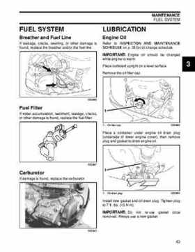 2007 Johnson 2 HP 4-Stroke Service Repair Manual P/N 5007217, Page 43