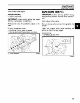 2007 Johnson 2 HP 4-Stroke Service Repair Manual P/N 5007217, Page 49