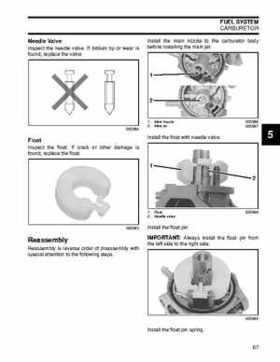 2007 Johnson 2 HP 4-Stroke Service Repair Manual P/N 5007217, Page 67