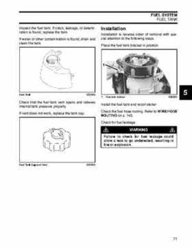 2007 Johnson 2 HP 4-Stroke Service Repair Manual P/N 5007217, Page 71