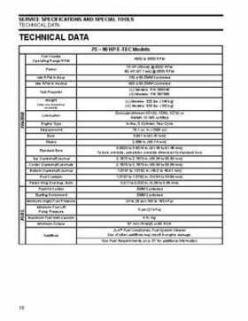 2007 Evinrude E-Tec 75, 90 HP outboards Service Repair Manual P/N 5007211, Page 18