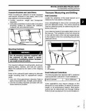 2007 Evinrude E-Tec 75, 90 HP outboards Service Repair Manual P/N 5007211, Page 47