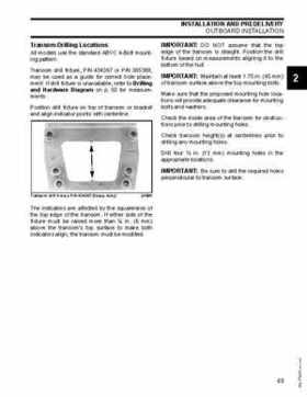 2007 Evinrude E-Tec 75, 90 HP outboards Service Repair Manual P/N 5007211, Page 49