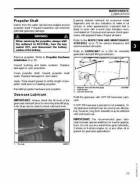2007 Evinrude E-Tec 75, 90 HP outboards Service Repair Manual P/N 5007211, Page 77