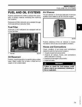 2007 Evinrude E-Tec 75, 90 HP outboards Service Repair Manual P/N 5007211, Page 79