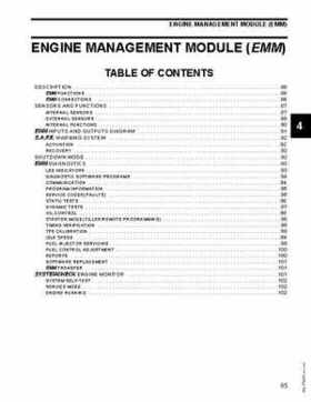 2007 Evinrude E-Tec 75, 90 HP outboards Service Repair Manual P/N 5007211, Page 85