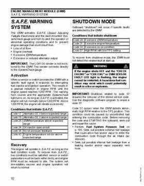 2007 Evinrude E-Tec 75, 90 HP outboards Service Repair Manual P/N 5007211, Page 92
