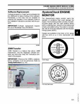 2007 Evinrude E-Tec 75, 90 HP outboards Service Repair Manual P/N 5007211, Page 101