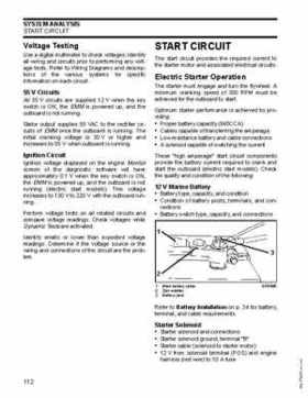 2007 Evinrude E-Tec 75, 90 HP outboards Service Repair Manual P/N 5007211, Page 112