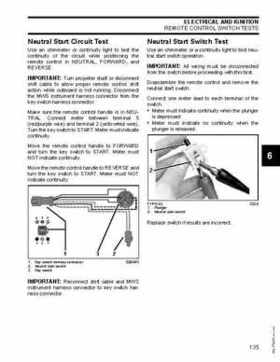 2007 Evinrude E-Tec 75, 90 HP outboards Service Repair Manual P/N 5007211, Page 135