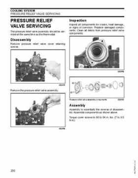 2007 Evinrude E-Tec 75, 90 HP outboards Service Repair Manual P/N 5007211, Page 200