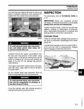 2007 Evinrude E-Tec 75, 90 HP outboards Service Repair Manual P/N 5007211, Page 213