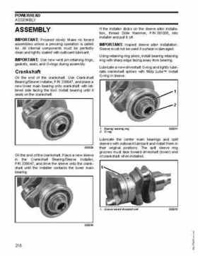 2007 Evinrude E-Tec 75, 90 HP outboards Service Repair Manual P/N 5007211, Page 216