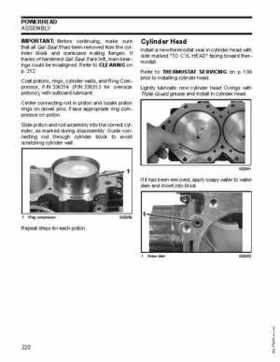 2007 Evinrude E-Tec 75, 90 HP outboards Service Repair Manual P/N 5007211, Page 220