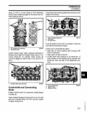 2007 Evinrude E-Tec 75, 90 HP outboards Service Repair Manual P/N 5007211, Page 221