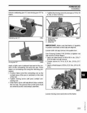 2007 Evinrude E-Tec 75, 90 HP outboards Service Repair Manual P/N 5007211, Page 223