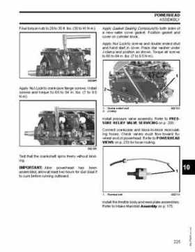 2007 Evinrude E-Tec 75, 90 HP outboards Service Repair Manual P/N 5007211, Page 225