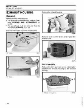 2007 Evinrude E-Tec 75, 90 HP outboards Service Repair Manual P/N 5007211, Page 244