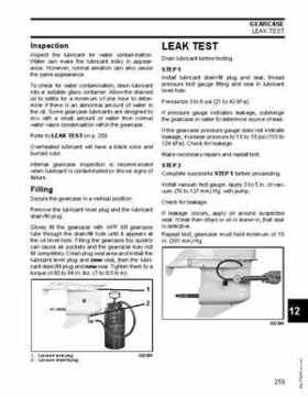 2007 Evinrude E-Tec 75, 90 HP outboards Service Repair Manual P/N 5007211, Page 259