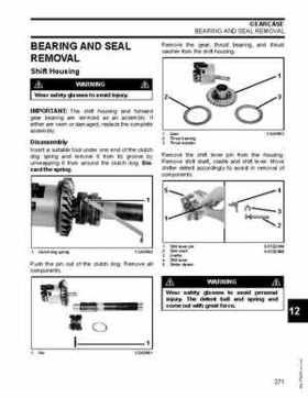 2007 Evinrude E-Tec 75, 90 HP outboards Service Repair Manual P/N 5007211, Page 271