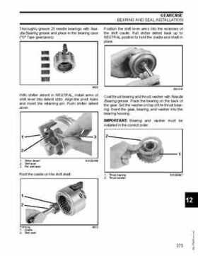 2007 Evinrude E-Tec 75, 90 HP outboards Service Repair Manual P/N 5007211, Page 275