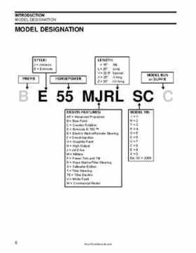 2008 Evinrude E-TEC 55MFE Technical Manual, Page 7