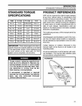 2008 Evinrude E-TEC 55MFE Technical Manual, Page 12