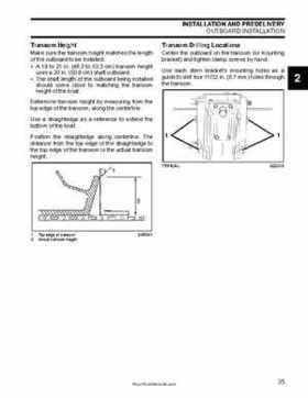 2008 Evinrude E-TEC 55MFE Technical Manual, Page 36