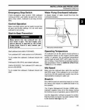 2008 Evinrude E-TEC 55MFE Technical Manual, Page 44