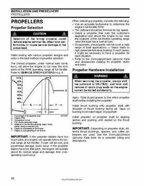 2008 Evinrude E-TEC 55MFE Technical Manual, Page 45