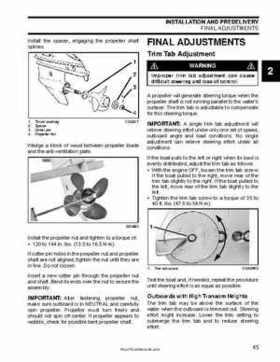 2008 Evinrude E-TEC 55MFE Technical Manual, Page 46