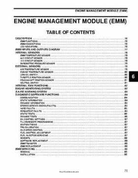 2008 Evinrude E-TEC 55MFE Technical Manual, Page 76