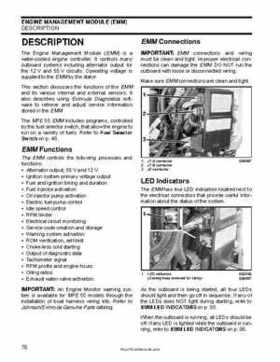 2008 Evinrude E-TEC 55MFE Technical Manual, Page 77
