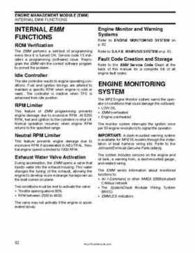 2008 Evinrude E-TEC 55MFE Technical Manual, Page 83