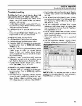 2008 Evinrude E-TEC 55MFE Technical Manual, Page 94
