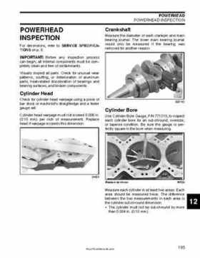 2008 Evinrude E-TEC 55MFE Technical Manual, Page 196