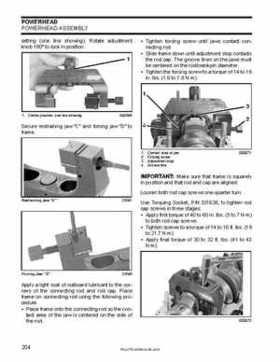 2008 Evinrude E-TEC 55MFE Technical Manual, Page 205