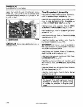 2008 Evinrude E-TEC 55MFE Technical Manual, Page 209