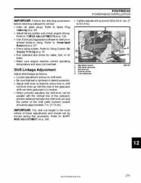2008 Evinrude E-TEC 55MFE Technical Manual, Page 212