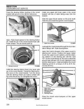 2008 Evinrude E-TEC 55MFE Technical Manual, Page 229