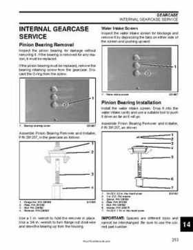2008 Evinrude E-TEC 55MFE Technical Manual, Page 254