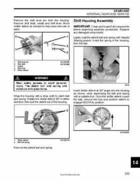 2008 Evinrude E-TEC 55MFE Technical Manual, Page 256