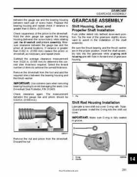 2008 Evinrude E-TEC 55MFE Technical Manual, Page 262