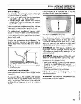 2008 Evinrude E-Tech 200-250 HP Service Manual, Page 47