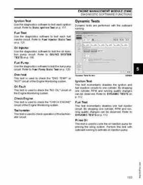 2008 Evinrude E-Tech 200-250 HP Service Manual, Page 105