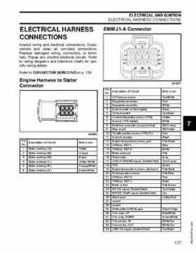 2008 Evinrude E-Tech 200-250 HP Service Manual, Page 129