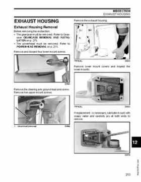 2008 Evinrude E-Tech 200-250 HP Service Manual, Page 255