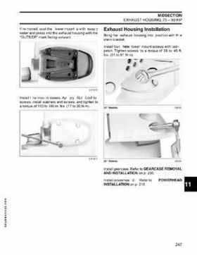 2012 2013 2014 Evinrude E-TEC 40 50 60 75 90 HP Outboard Repair Service Manual, Page 247