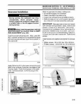 2012 2013 2014 Evinrude E-TEC 40 50 60 75 90 HP Outboard Repair Service Manual, Page 319