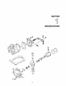 1984-1986 Mercury Force 4HP Outboards Service Manual, Page 5